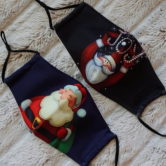 Accessories - Santa's helper 2-pack Christmas face mask set